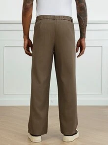 HUEFORM Men 1pc Solid Straight Leg Pants - Grey - View 2