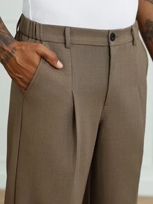 HUEFORM Men 1pc Solid Straight Leg Pants - Grey - View 3