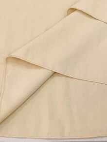 Glimmora Women's Apricot-Colored Camisole And Trousers Seta Casual Ensemble Suitable For Dates, Vacations, Commuting, And Everyday Wear. - Apricot - View 4