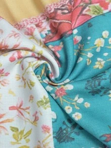 Selamara 女款復古拼接無袖連身褲 - 彩色 - 查看 6
