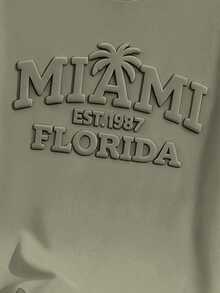 Daypath Dark Green Letter Embossed Men's Tank Top - Olive Green - View 2