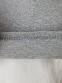 YARNWELL Plus Size Women's Solid Color Casual Versatile Camisole Tank Top - Grey - View 8