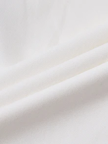 SHEIN 2pcs Tween Girl Solid Color Round Neck Dance & Gymnastics Bodysuit, Elastic Fitted Autumn Winter Long Sleeve Leotard, Fall Winter, Back To School - Black and White - View 5