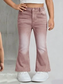 2PCS Young Girls Pants - Multicolor - View 3