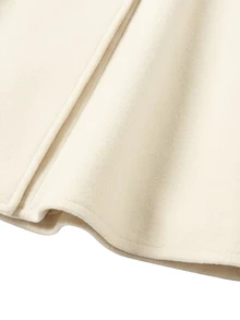 GlowEve Women's Bow Decor Double-Breasted Long Sleeve Elegant Regular Fit Jacket - Apricot - View 5