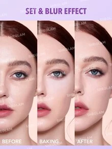 SHEGLAM Insta-Ready Powder Puff Brand Beauty Cosmetic Makeup For Women And Girls - Mauve Purple - View 3