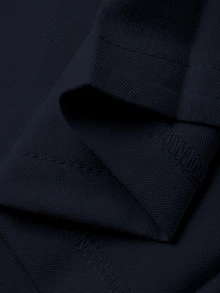 DAZY Women's Solid Color Pleated Casual Versatile Daily Wear Skirt Fall - Navy Blue - View 5