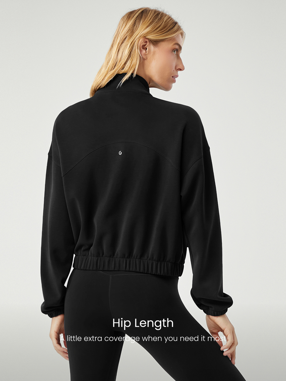 Modal Fleece Warm Stretchy Relaxed Fit Cargo Long Sleeve Jacket With Side Pockets Daily Casual Winter