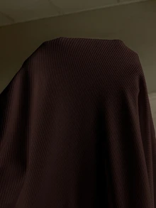 CovetEZ 大尺碼黑色純色全拉鍊連帽休閒夾克，冬季新年聖誕秋季款 - 咖啡棕 - 查看 7