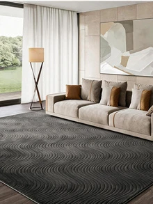 Made In Turkey Modern Turkish Carpet With Different Size - Dark Grey - View 3