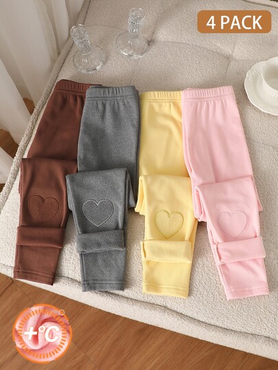 SHEIN Legginsy dla małych dziewczynek