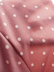 SHEIN ICON Camiseta sin tirantes de mujer con cuello en V profundo, drapeado y estampado de lunares, sin espalda - Rosa - Ver 8