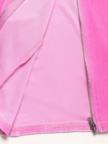 SHEIN Tween Girls Casual Solid Tween Girl Color Velvet Long Sleeve Top And Flare Pants 2 Pieces Set, Suitable For Autumn/Winter, Daily Wear - Dusty Pink - View 9