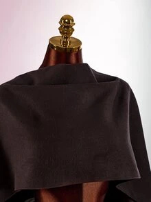 Amplova Women Overcoats - Coffee Brown - View 14