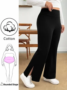 Enliva Pantalones Extra Grande - Negro - Ver 1