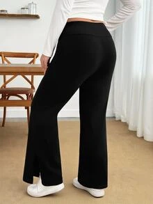 Enliva Pantalones Extra Grande - Negro - Ver 2