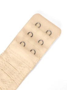 Ocili 100%純棉提花拼接舒適休閒日常迷你罩杯女款內衣 - 黃色 - 查看 10