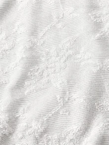 SHEIN MOD Plus Size Women's Lace Patchwork Asymmetric Shoulder Sexy Date Dress Fall - White - View 8