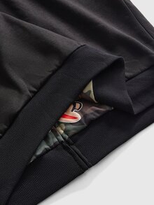 Paul Frank X ROMWE 女款卡通圖案連帽休閒日常長袖運動衫 - 彩色 - 查看 16