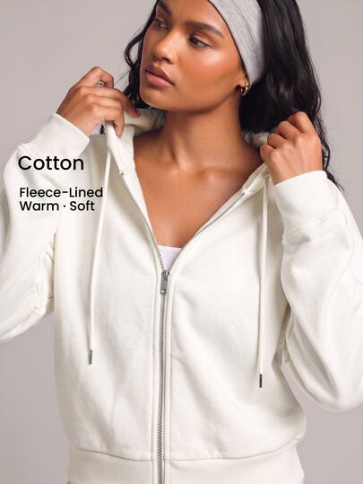 YARNWELL Sudadera casual versátil de unicolor para mujer