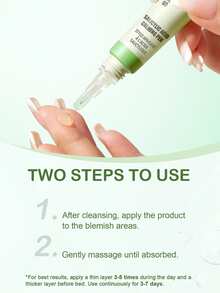 Slow Sunday Salicylic Acid Blemish Pen, Water-Oil Balance, Gentle Exfoliation, Help Absorb Excess Oil, Help Brighten The Appearance Of Dark Spots, Suitable For Summer & Autumn, Y2K, For Party & Gifts, Ideal For Party, Halloween - Green - View 4