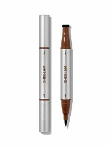 SHEGLAM Wing It 防水眼線筆雙頭-Brown 品牌美妝化妝品 適合女士與女孩 - 棕色 - 查看 6