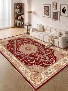 Digitally Printed Non-Slip Washable Runner And Area Rug Living Room Carpet, Modern Design | Modern, Scandinavian, Bohemian And Classic Styles | 100% Polyester - Multicolor - View 2
