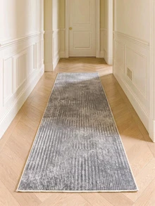 Digitally Printed Non-Slip Washable Runner And Area Rug Living Room Carpet, Modern Design | Modern, Scandinavian, Bohemian And Classic Styles | 100% Polyester - Dark Grey - View 2