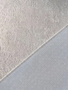 Digitally Printed Non-Slip Washable Runner And Area Rug Living Room Carpet, Modern Design | Modern, Scandinavian, Bohemian And Classic Styles | 100% Polyester - Black - View 4