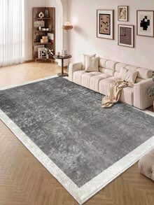 Digitally Printed Non-Slip Washable Runner And Area Rug Living Room Carpet, Modern Design | Modern, Scandinavian, Bohemian And Classic Styles | 100% Polyester - Creamy White - View 4