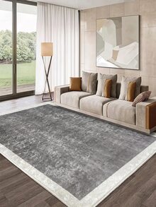 Digitally Printed Non-Slip Washable Runner And Area Rug Living Room Carpet, Modern Design | Modern, Scandinavian, Bohemian And Classic Styles | 100% Polyester - Creamy White - View 2