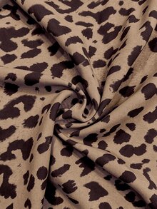 INAWLY Pantalones casuales de mujer con estampado de leopardo y gráfico de letras - Multicolor - Ver 6