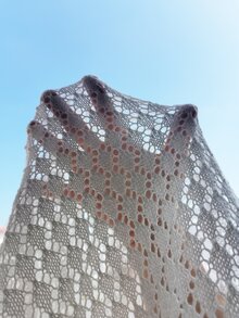 Swim SXY 女士沙滩裙钩编花朵块针织前系带连衣裙左侧开衩夏季 - 白色 - 查看 6
