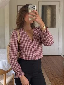 Serisse Women Blouses & Shirts - Red - View 5