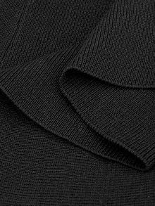GlowEve CURVE 2026 Plus Size Women's Fashionable Casual Minimalist Versatile Seashell Button Cardigan Vest Perfect For Everyday Wear Fall Winter - Black - View 8