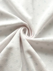 SHEIN 少女粉色波點兒童印花拼接黑色蕾絲飾邊拉鍊秋季運動衫，春夏風格，休閒優雅 - 粉色 - 查看 12