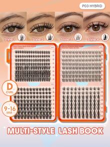 SHEGLAM Lash Pages 多風格混合睫毛叢 品牌美妝化妝品 適合女士與女孩 - 黑色 - 查看 6