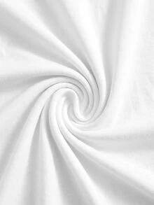 Slaydiva Summer Knitted Fine Ribbed Multi-Functional Sleeveless Short Solid Color Asymmetrical Neckline Tank Top Everyday Daytime Daily White Sexy - White - View 5