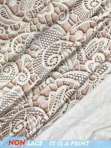 EMERY ROSE Women's Casual Lace Print Camisole Top - Multicolor - View 6