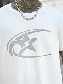 Devon Thys Men's Casual Short Sleeve T-Shirt | Premium Fabric | Unique Graphic | Ideal Choice - White - View 7