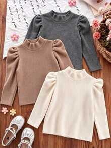 SHEIN Young Girls T-Shirts - Multicolor - View 1