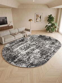 Modern Ivory Area Rug For Living Room | Soft Minimalist Contemporary Carpet Made In Turkey - Creamy White - View 2