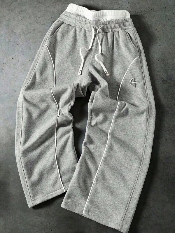 PAVTROS Men's Street Hip-Hop Sweatpants Wide Leg