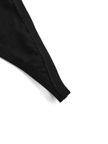 Ocili Leisure Ladies' Solid Color Sexy G-String Panty - Black - View 4