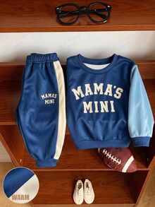 Infant Round Neck Casual Comfortable Set - Multicolor - View 1