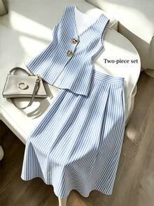 Blue and White