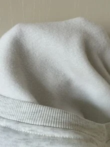 CovetEZ 女款卡通圖案休閒日常穿著長袖運動衫 - 灰色 - 查看 8