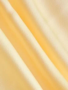 Aloruh Tank Top Wanita Satin Renda Patchwork Bahu Terbuka Motif Kupu-kupu Warna Kuning, Cocok untuk Festival Musik dan Liburan, Musim Semi/Panas, Atasan Musim Panas - Kuning - View 5