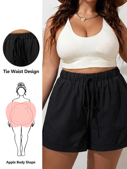 Freevana Plus Size Women's Drawstring Waist 100 Cotton Fabric Comfortable Casual Striped Pants Suitable For Beach Vacation Airport Summer Outings