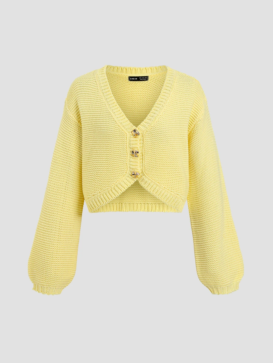 Sweetra Cardigan Wanita Warna Polos Kasual Serbaguna untuk Aktivitas Sehari-hari - MultiWarna - View 1